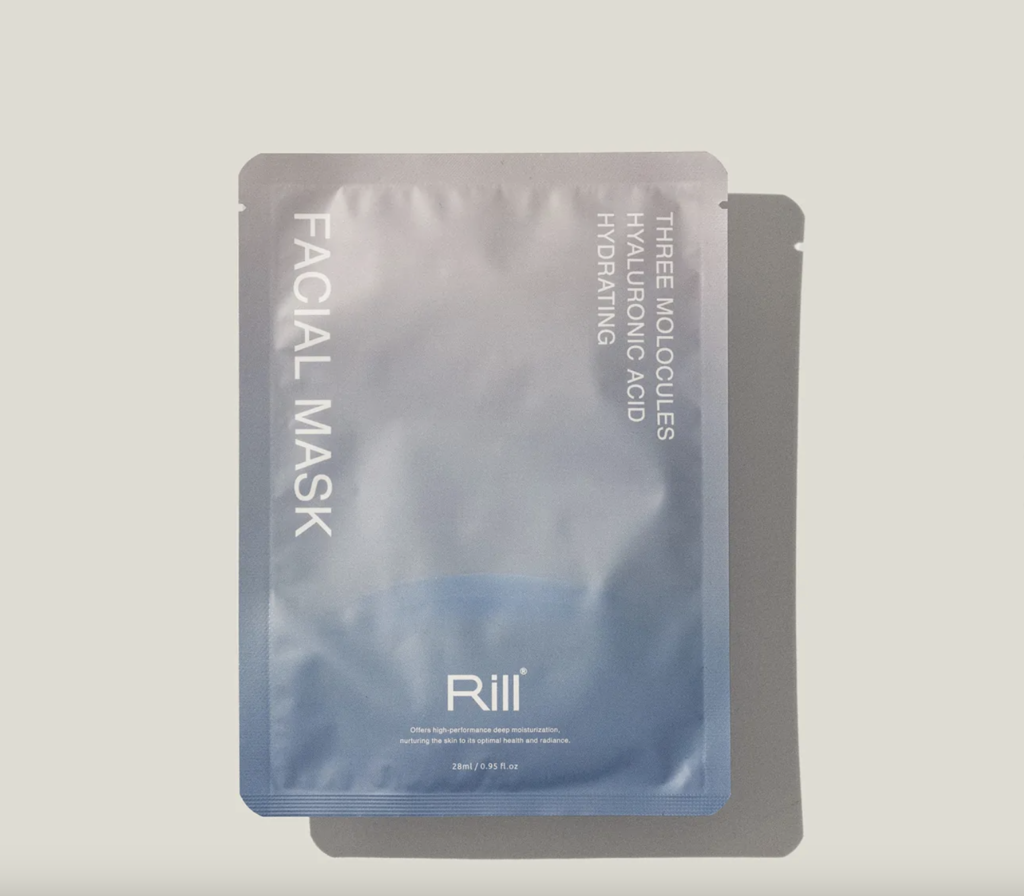 保濕面膜推薦：Rill® 日本三分子玻尿酸高保濕修護面膜